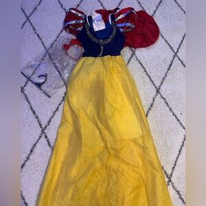Snow White Costume - Blue, Red, Yellow